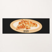 クロワッサン漫画イラストレーション ヨガマット (裏面(横))