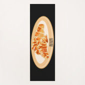 クロワッサン漫画イラストレーション ヨガマット (正面)