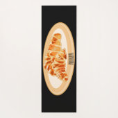 クロワッサン漫画イラストレーション ヨガマット (裏面)