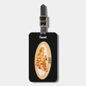 クロワッサン漫画イラストレーション ラゲッジタグ (正面縦)