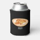 クロワッサン漫画イラストレーション 缶クーラー (缶裏面)