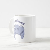 クロワッサン コーヒーマグカップ (正面左)