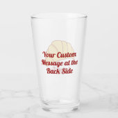 クロワッサン タンブラーグラス (裏面)