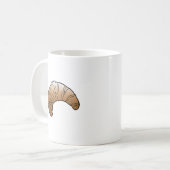 クロワッサン - ベーシックマグ コーヒーマグカップ (正面左)