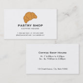 クロワッサン 名刺 (正面/裏面)