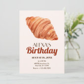 クロワッサン 招待状 (スタンド正面)