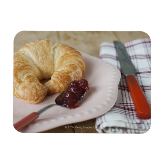 クロワッシフランスのント朝食 マグネット (横)