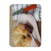 クロワッシフランスのント朝食 マグネット (縦)