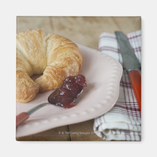 クロワッシフランスのント朝食 マグネット (正面)