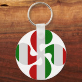 クロワバスク多角 キーホルダー (正面)