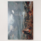 クロンタルフバイキングヒュー・フラザーの戦い1826 ジグソーパズル (縦)