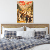 クロンダイクのハート – チコット峠を越えて キャンバスプリント (インサイチュ (寝室))