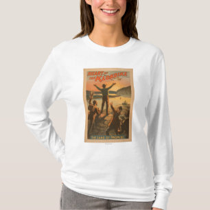 クロンダイクの"約束の土地"鉱山のハート Tシャツ