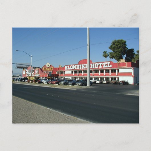 クロンダイクラスベガスポストカード ポストカード (正面)