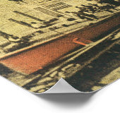 クロンダイク川船の眺め ポスター (角)