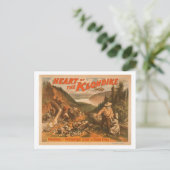 クロンダイク金ゴールド鉱山劇場のハート2 ポストカード (スタンド正面)