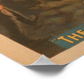 クロンダイク「約束の国」鉱業のハート ポスター (角)