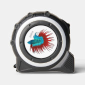 クロンテールbetta魚の漫画イラストレーション メジャー (正面)