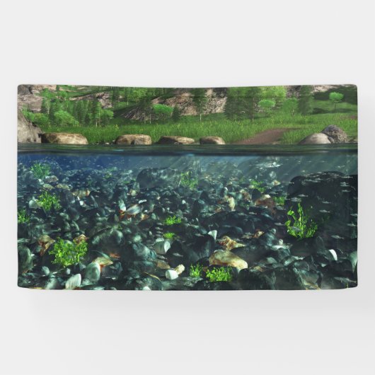 クロン川バナー 横断幕 (横)