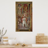 クロヴィス1世のバプテスマ ポスター (キッチン)