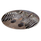 クローガー国立公園の Plains Zebra カッティングボード (角)
