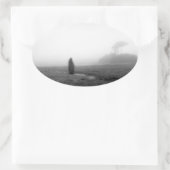 クロークワンダーステッカー 楕円形シール (バッグ)