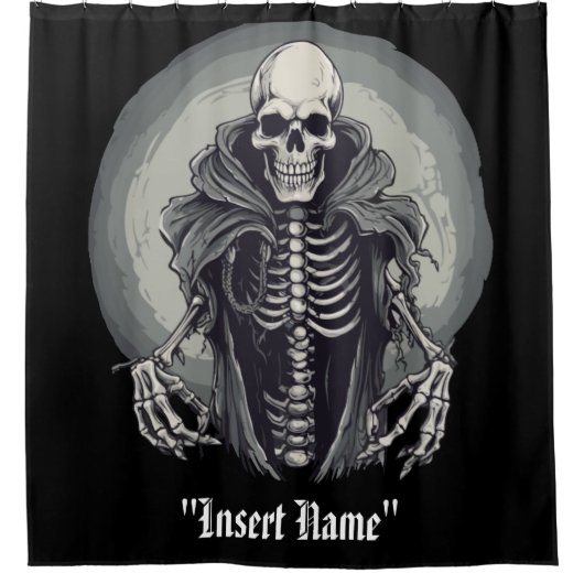 クローク型キャダバー シャワーカーテン (正面)