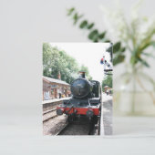 クローコム・ヒースフィールド駅、WS鉄道 ポストカード (スタンド正面)