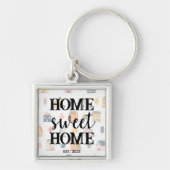 クロージングデイニューホームオーナーホームスウィートホームリアルティ キーホルダー (正面)
