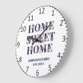 クロージングバイヤ実在ーズ不動産不動産仲介業者 ラージ壁時計 (傾斜)