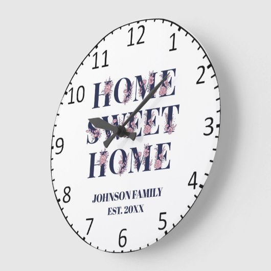 クロージングバイヤ実在ーズ不動産不動産仲介業者 ラージ壁時計 (傾斜)