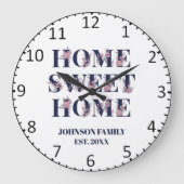 クロージングバイヤ実在ーズ不動産不動産仲介業者 ラージ壁時計 (正面)