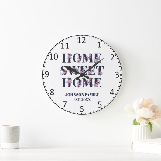 クロージングバイヤ実在ーズ不動産不動産仲介業者 ラージ壁時計 (ホーム)