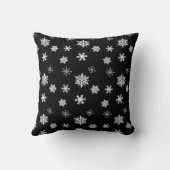 クロースさんと奥様、アフリカ系アメリカ人のサンタクリスマス クッション (裏面)