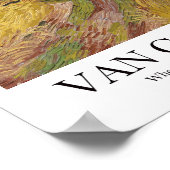 クロースとウィートフィールドby Vincent vanゴッホ ポスター (角)