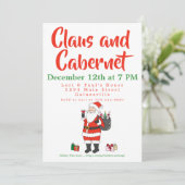 クロースとカベルネのクリスマスワインパーティー シーズンカード (スタンド正面)