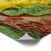 クロースとヴィンセント・ヴァン・ゴッホ・ホイートフィールド ポスター (角)