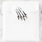 クロースクラッチ – ミステリアスな動物 スクエアシール (バッグ)