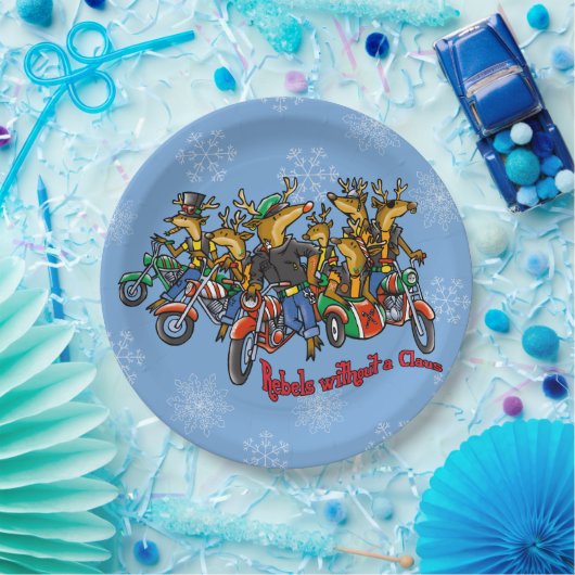 クローストナカイの休日マンガなしの反政府勢力 ペーパープレート (パーティー)