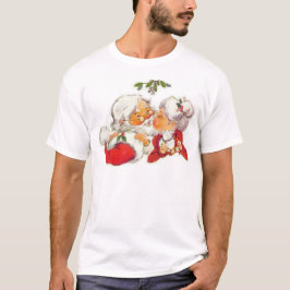 クロースヴィンテージのクリスマスのサンタのキスをするな夫人 Tシャツ