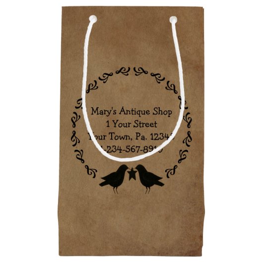 クロース初期のサークル抱き枕 スモールペーパーバッグ (正面)