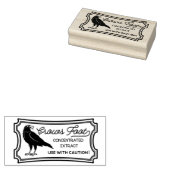 クロース足 ラバースタンプ (押印)