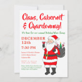 クロース、カベルネ&シャルドネホリデーワインエクスチェンジ シーズンカード (正面)