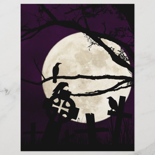 クロース&クロスハロウィーンスクラップブック紙 (正面)