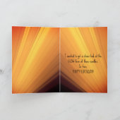 クローズアップおもしろいフォトキャトルドッグ頭 カード (内部)