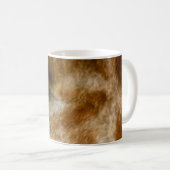 クローズアップのキリンの顔の野生動物の自然の写真 コーヒーマグカップ (正面右)