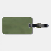 クローズアップのゴールデン・リトリーバー ラゲッジタグ (裏面横)