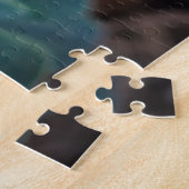 クローズアップのSucculent ジグソーパズル (側面)