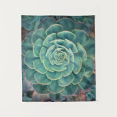 クローズアップのSucculent タペストリー (正面)