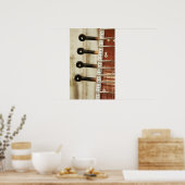 クローズアップインディアンシタルクンティ ポスター (キッチン)